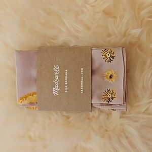 Madewell Floral Silk Bandana